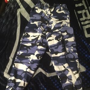 New blue CAMO pants